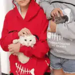 Cat Lovers Hoodie Cuddle Pouch - Image 4