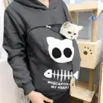 Cat Lovers Hoodie Cuddle Pouch - Image 8