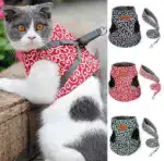 2024 New Year Hot Sale Cat Dogs Vest Harness and Leash Anti-break Away Chest Strap Cat Clothes - Image 4