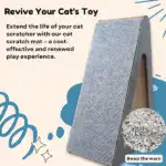 Cat scratching mat - Can protect furniture - Image 9