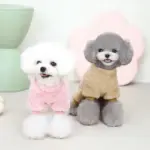 Fleece Pet Elastic Jumpsuit With Pull Ring - Image 3