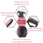 Pet Grooming Brush – Double Sided Shedding And Dematting Undercoat Rake Comb - Image 10